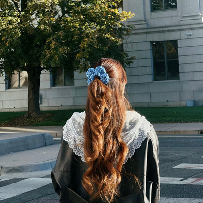 Petal Braid Scrunchie