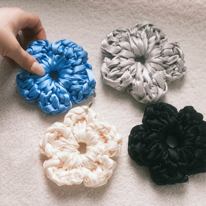 Petal Braid Scrunchie